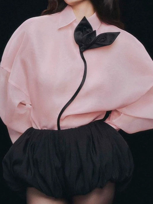 Balloon Sleeve Shirt