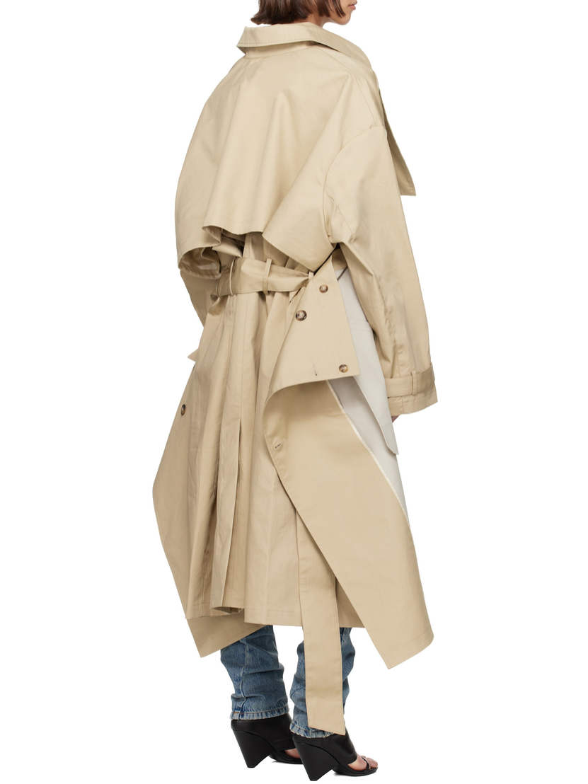 The Chic Cut-out Trench Coat
