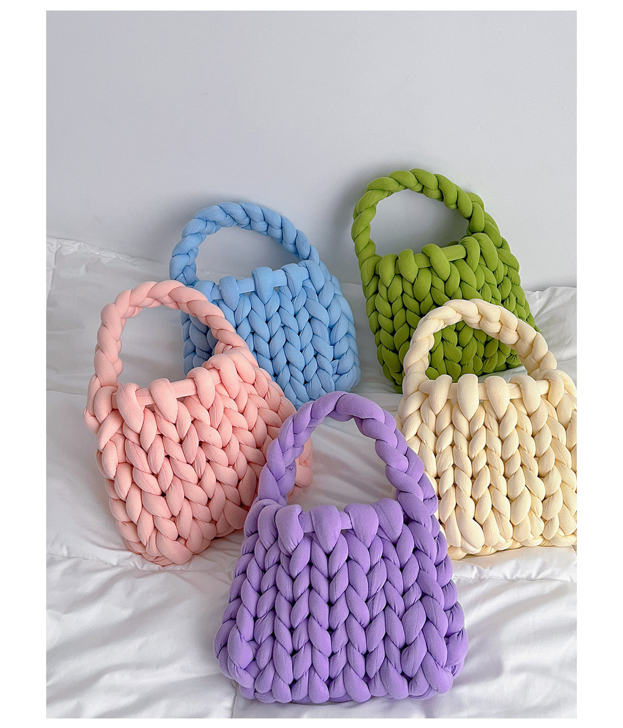 Chunky Knit Bag