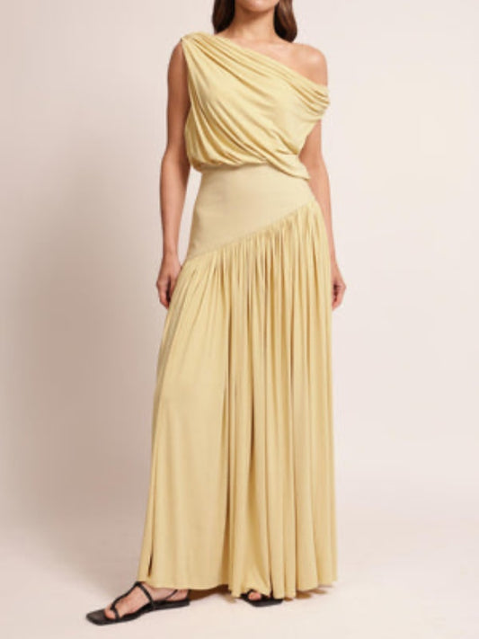 Off Shoulder Drape Dress