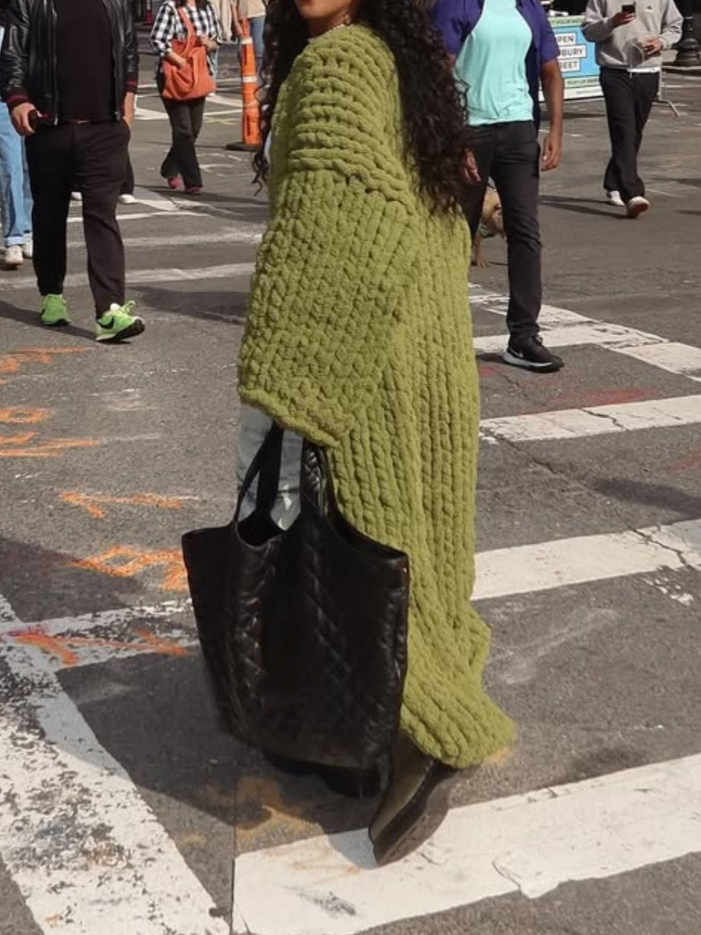 Knitted Cardigan Coat