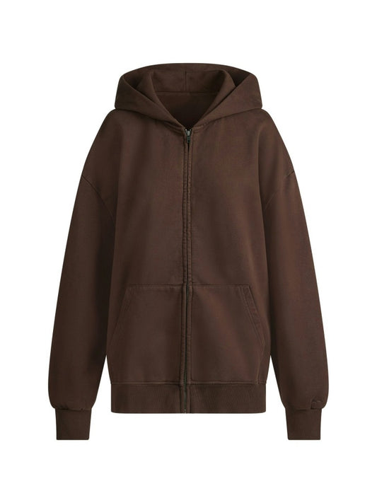 Oversized Zip-Up Hoodie