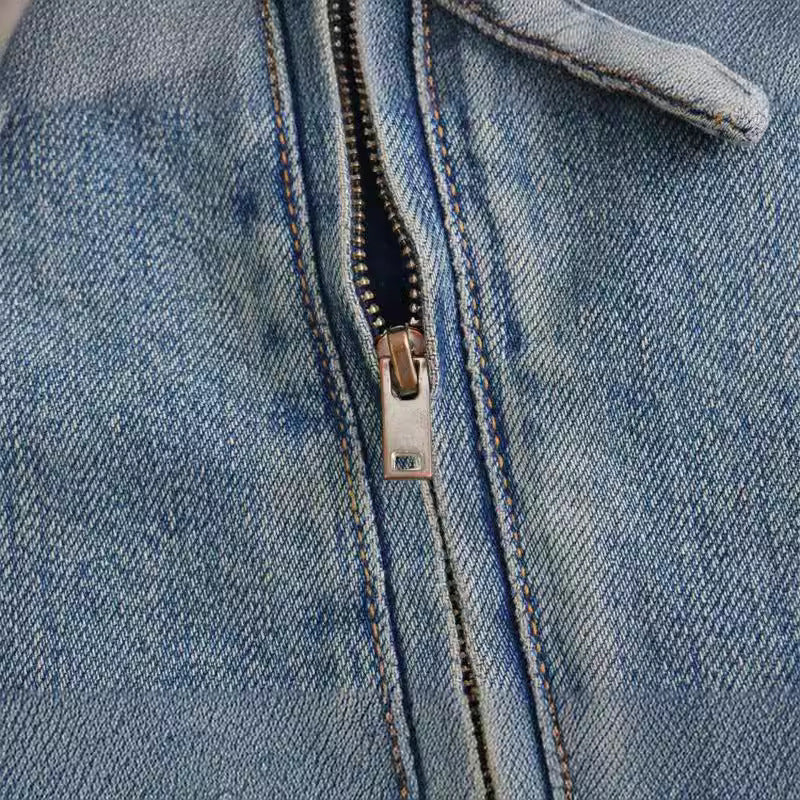 Long-sleeved Loose Denim Dress