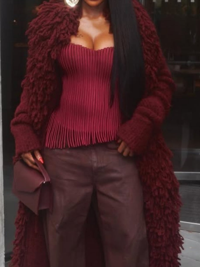 Accordion Corset Top