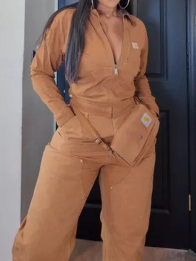 Women's Relaxed Fit Canvas Jacket