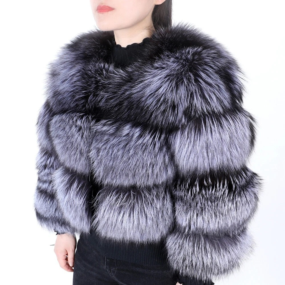 Winter Warm Natural Fur Jacket
