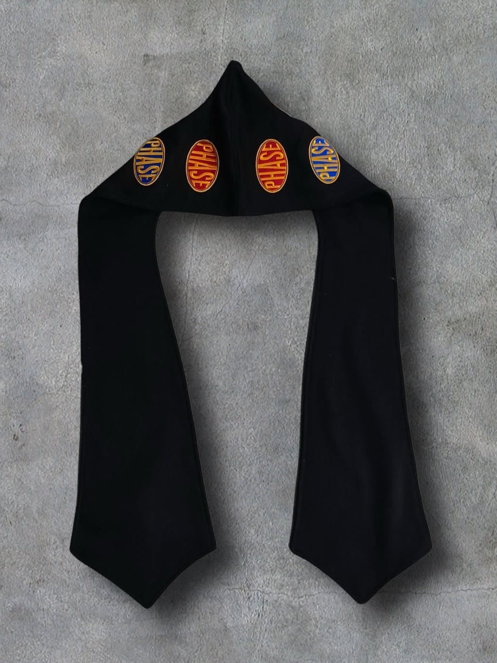 Patchwork Hooded Scarf