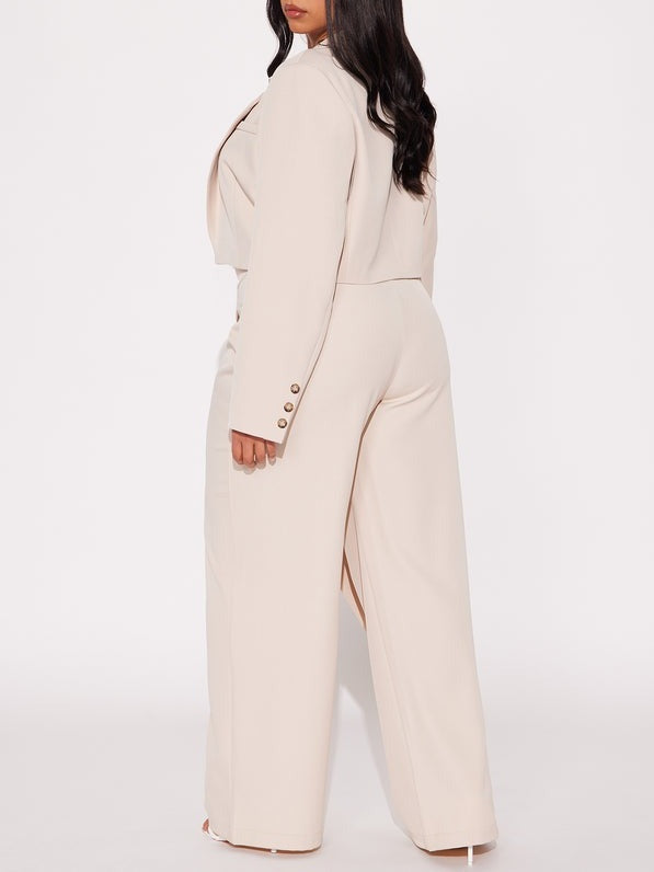 Stylish Blazer Pant Set