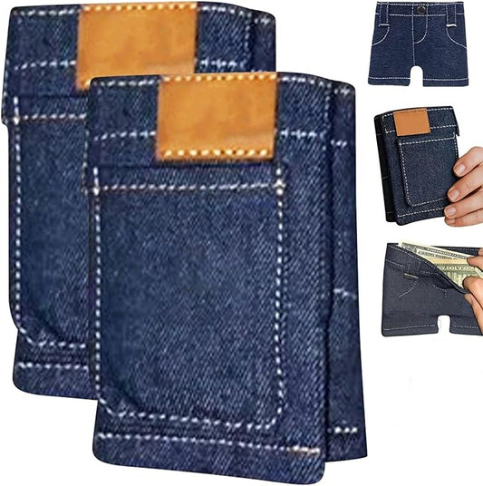 Pocket Jeans Mini Jeans Wallet Unisex