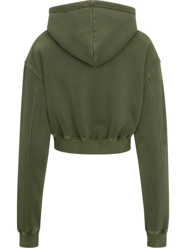 Cargo Hooded Zip-Up Top