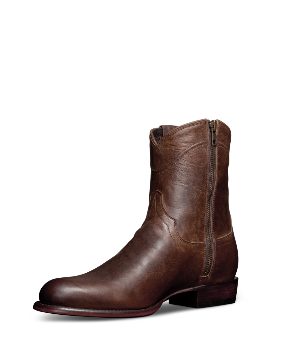 Men's Retro Goatskin Boots