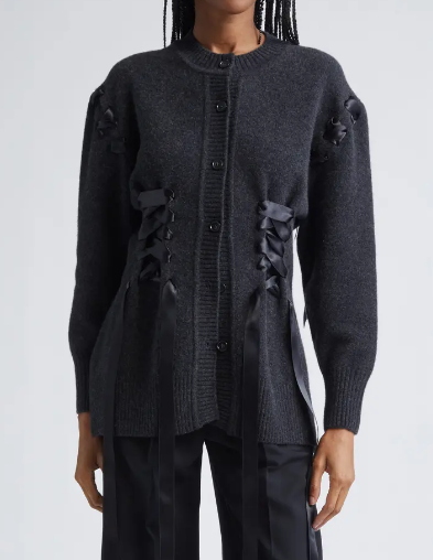 Fab Knit Bow Cardigan