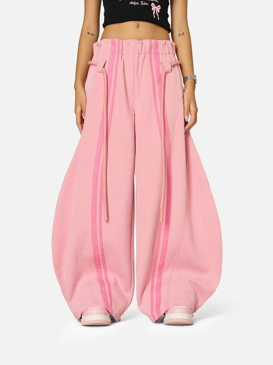 Stripe Super Baggy Sweatpants