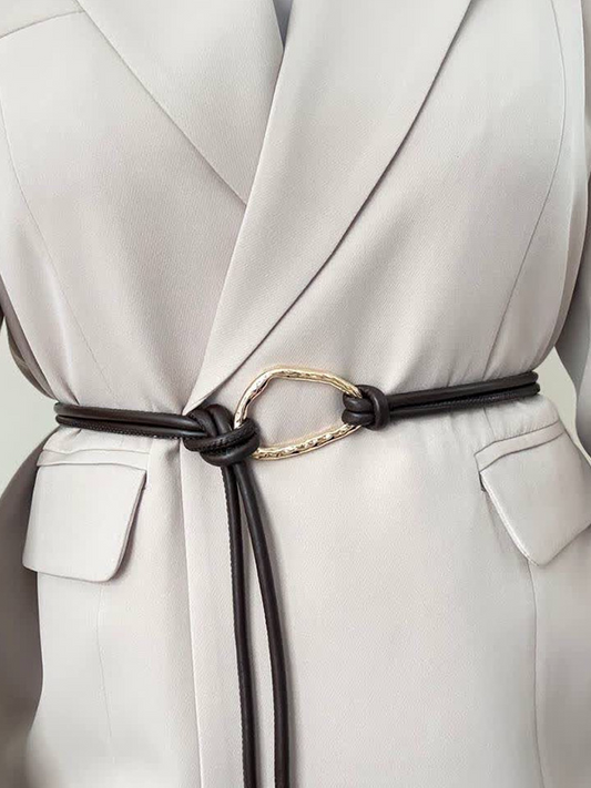 Adjustable PU Leather Belt