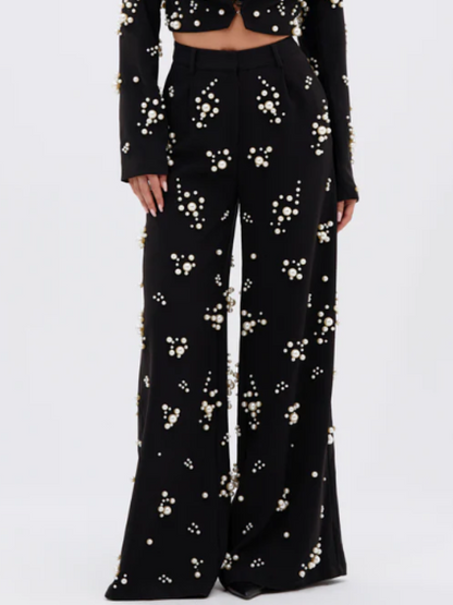 Pearls Inlaid Pants