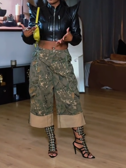 Camouflage Bermuda Shorts