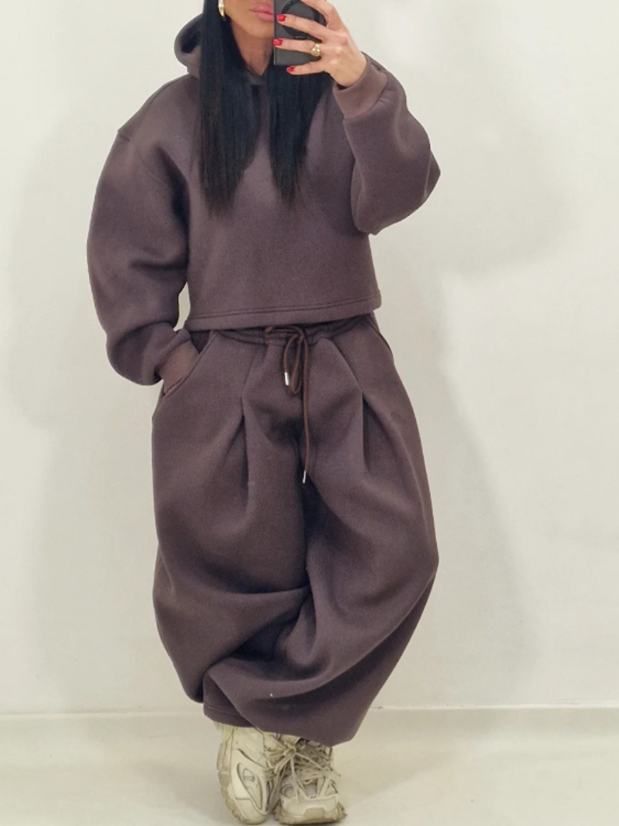 Hooded Elasto Tether Sport Suit