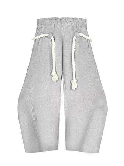 Loose Casual Sweatpants Straight Machete Pants