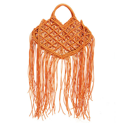 Fringe Tote Clutch