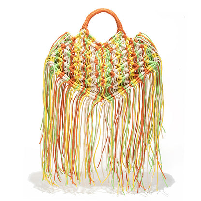 Fringe Tote Clutch