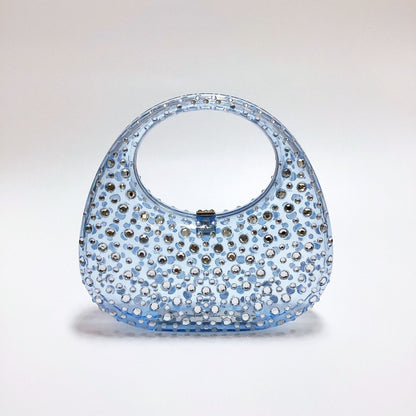 Dazzle Acrylic Diamond Handbag