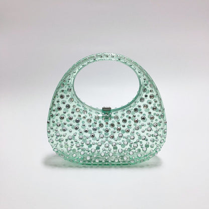 Dazzle Acrylic Diamond Handbag