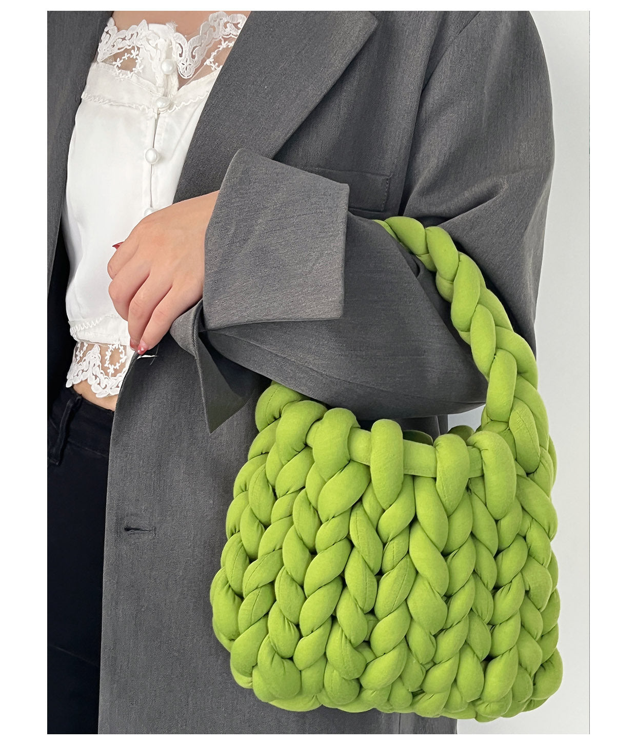 Chunky Knit Bag