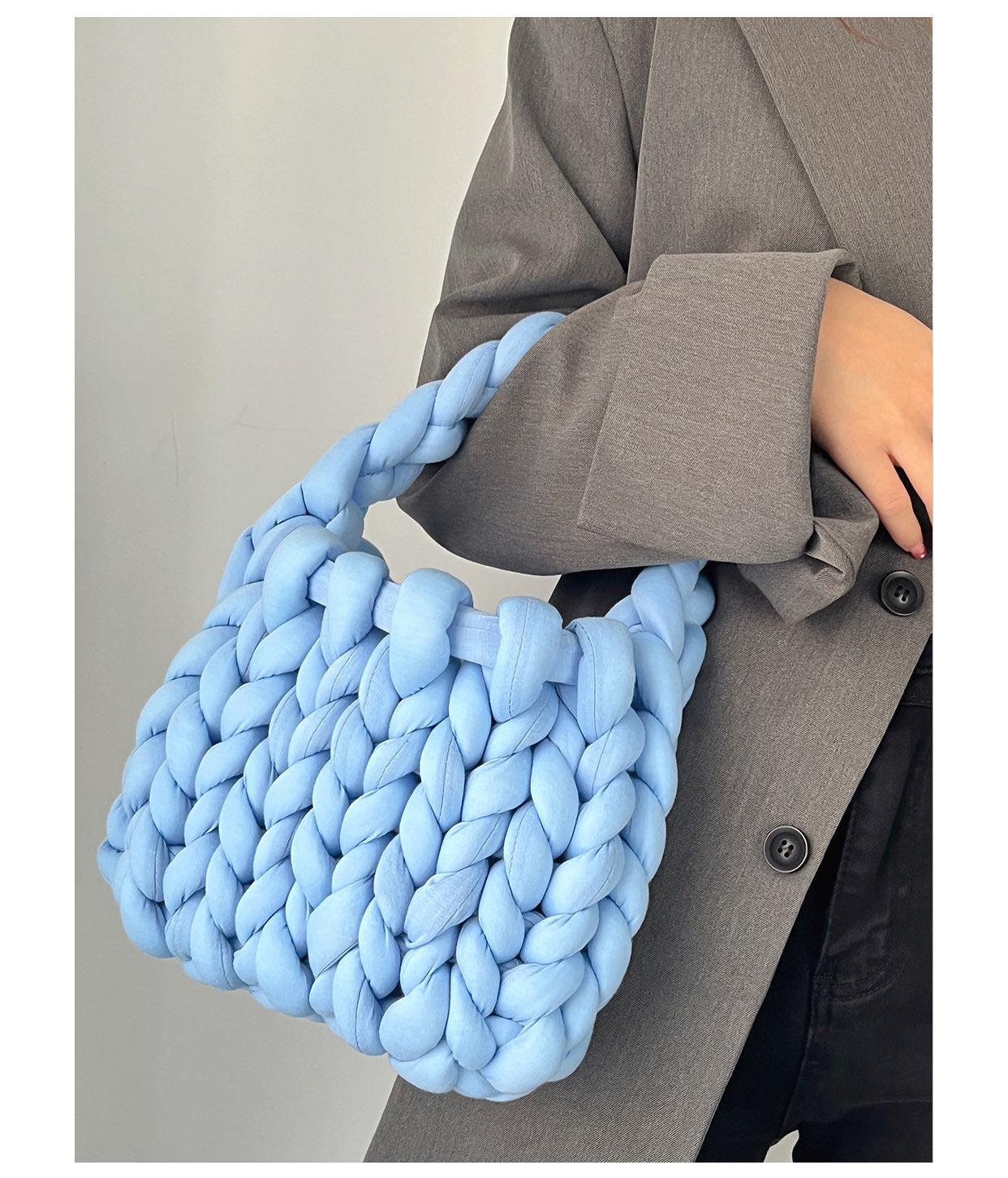 Chunky Knit Bag