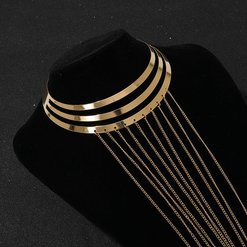 Fringe Pendant Necklace