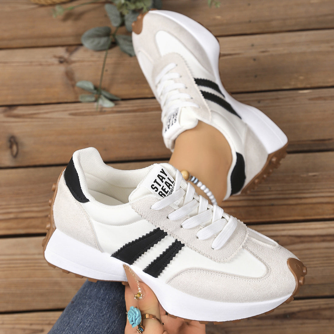 Chunky Rubber Comfy Sneaker