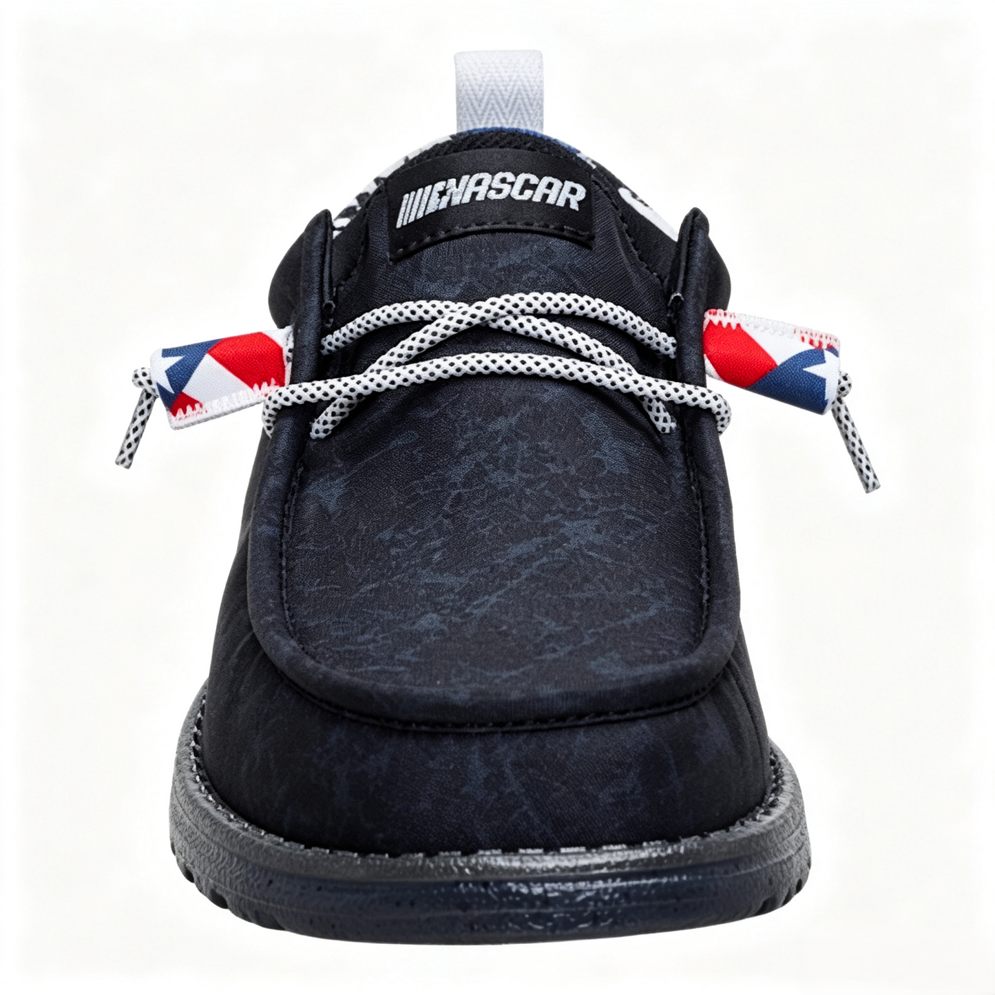 Men's Wally Funk NASCAR Merica Slip-On Shoes