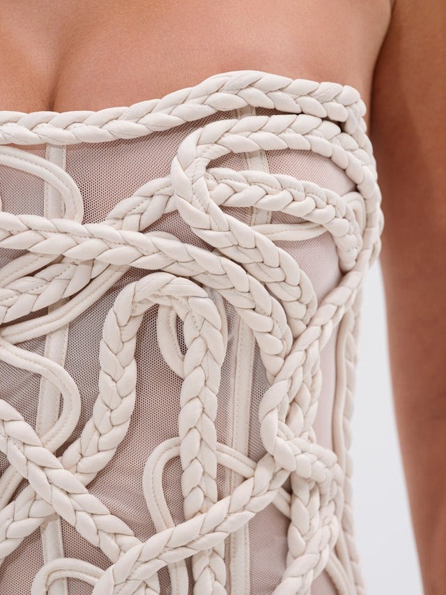 Braided Fringe Corset