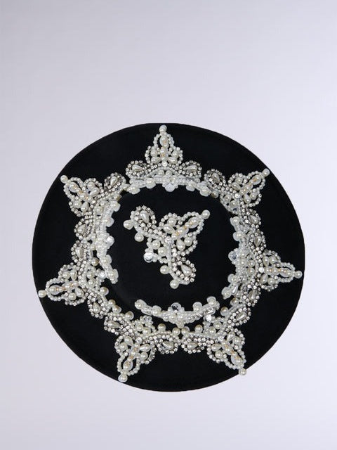 Statement Pearl Hat