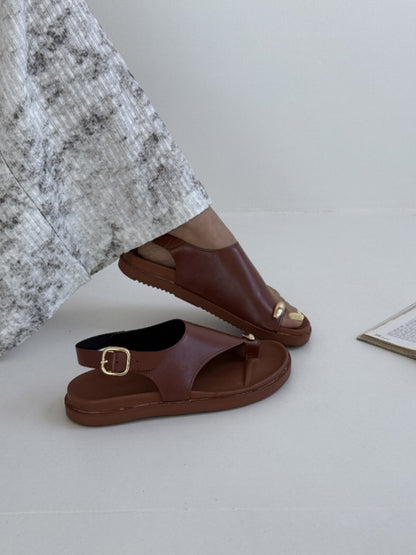 Women's Leather Soft-soled Sandals