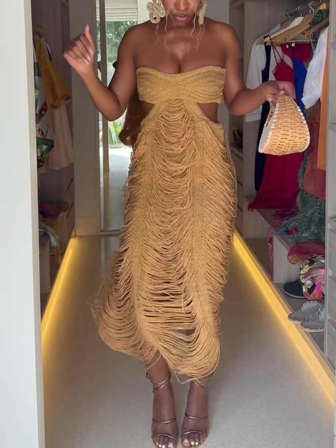Knitted Beach Dress