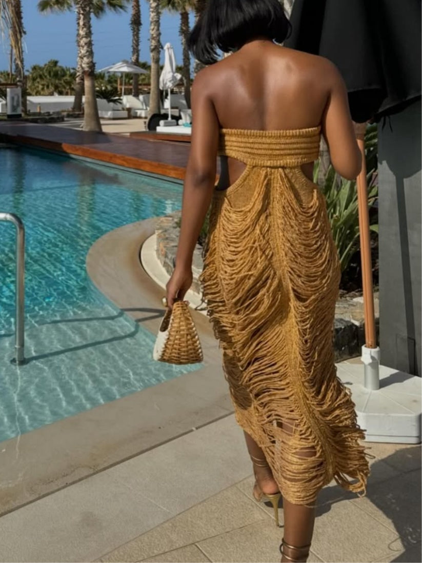 Knitted Beach Dress
