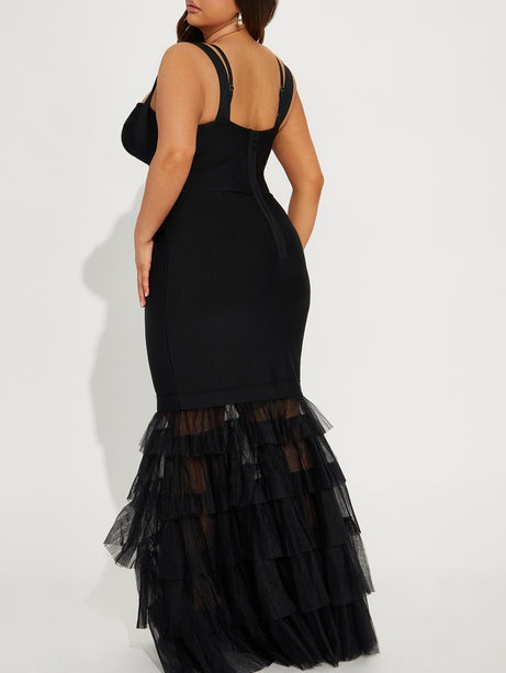 Tulle Bandage Gown
