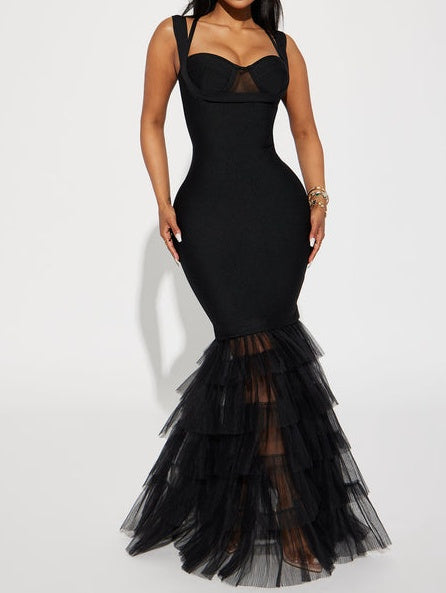 Tulle Bandage Gown