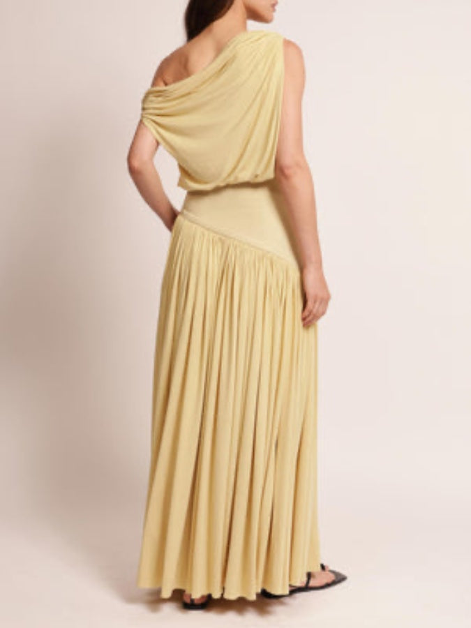 Off Shoulder Drape Dress