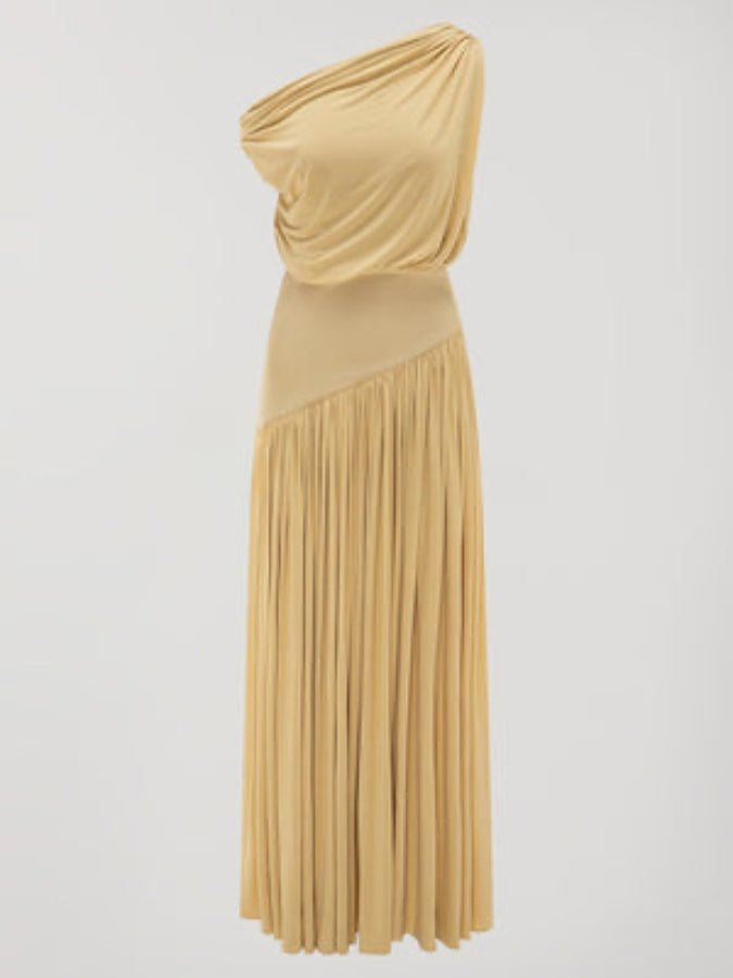 Off Shoulder Drape Dress