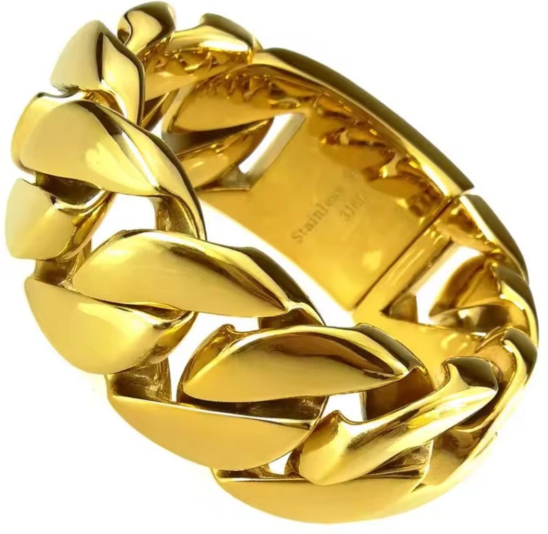 Wide Cuban Bracelet