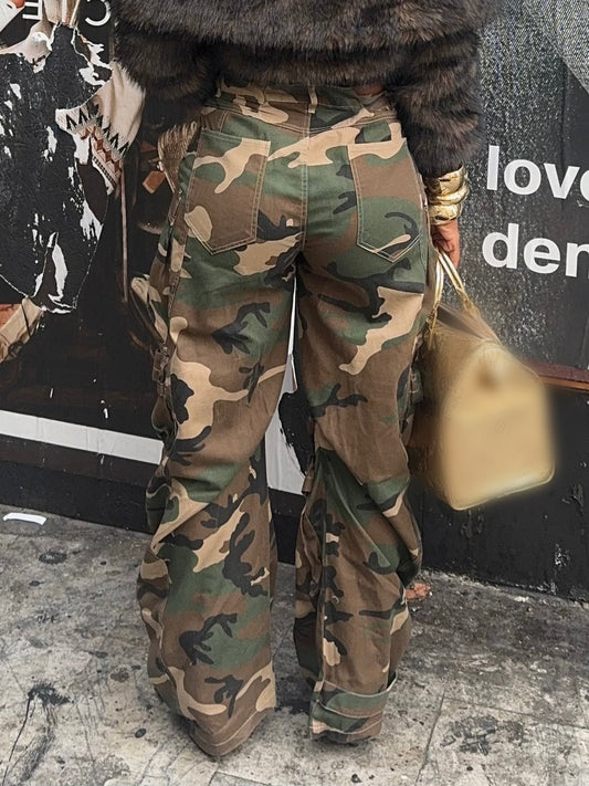 Camouflage Cargo Pants