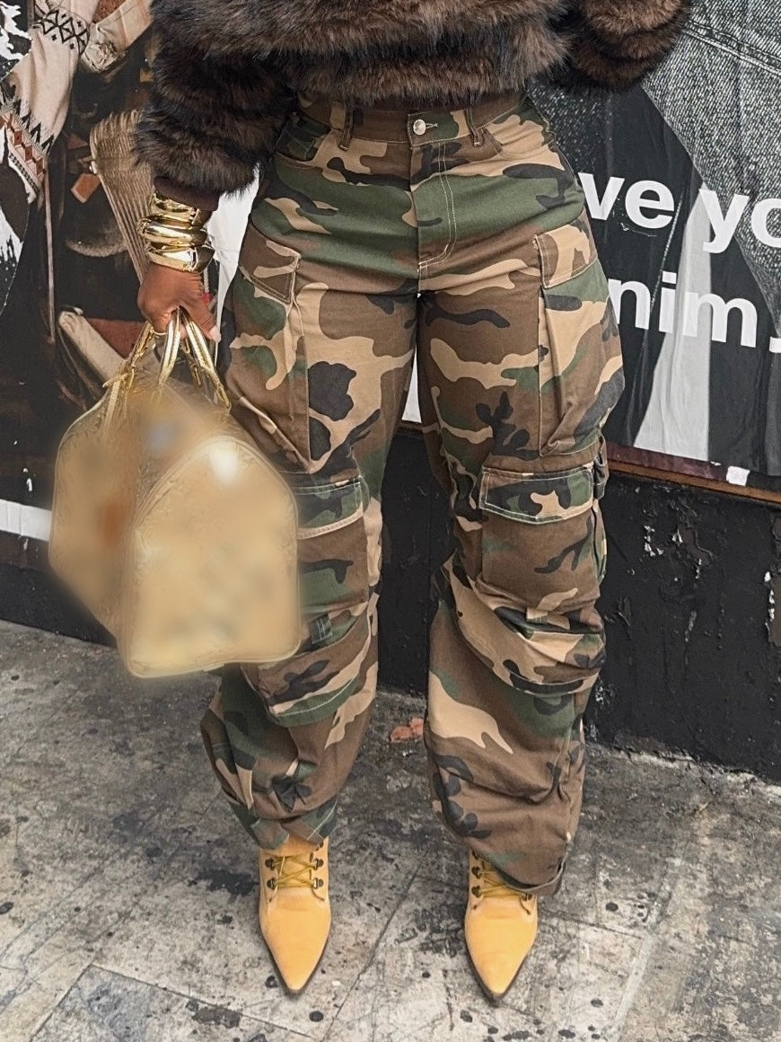 Camouflage Cargo Pants