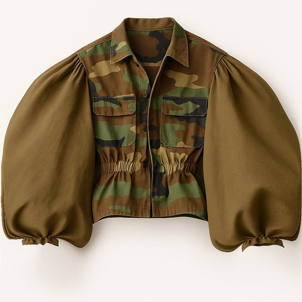 Camouflage Patchwork Jacket