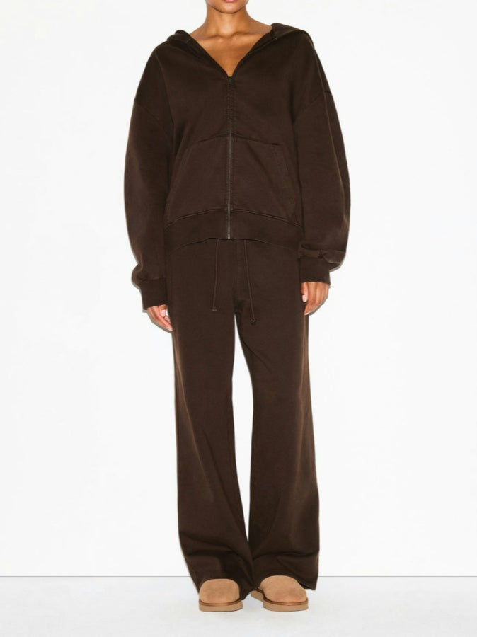 Oversized Zip-Up Hoodie