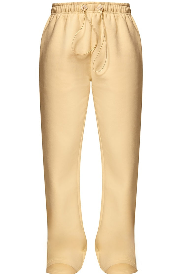 Butter Cream Sports Two-piece Set