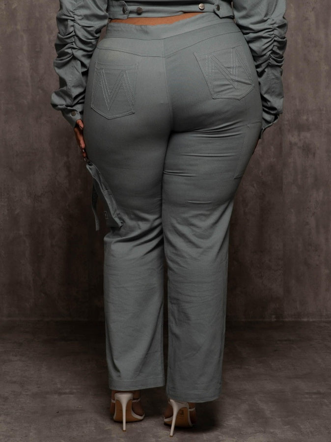 Cargo Jacket & Pants Set