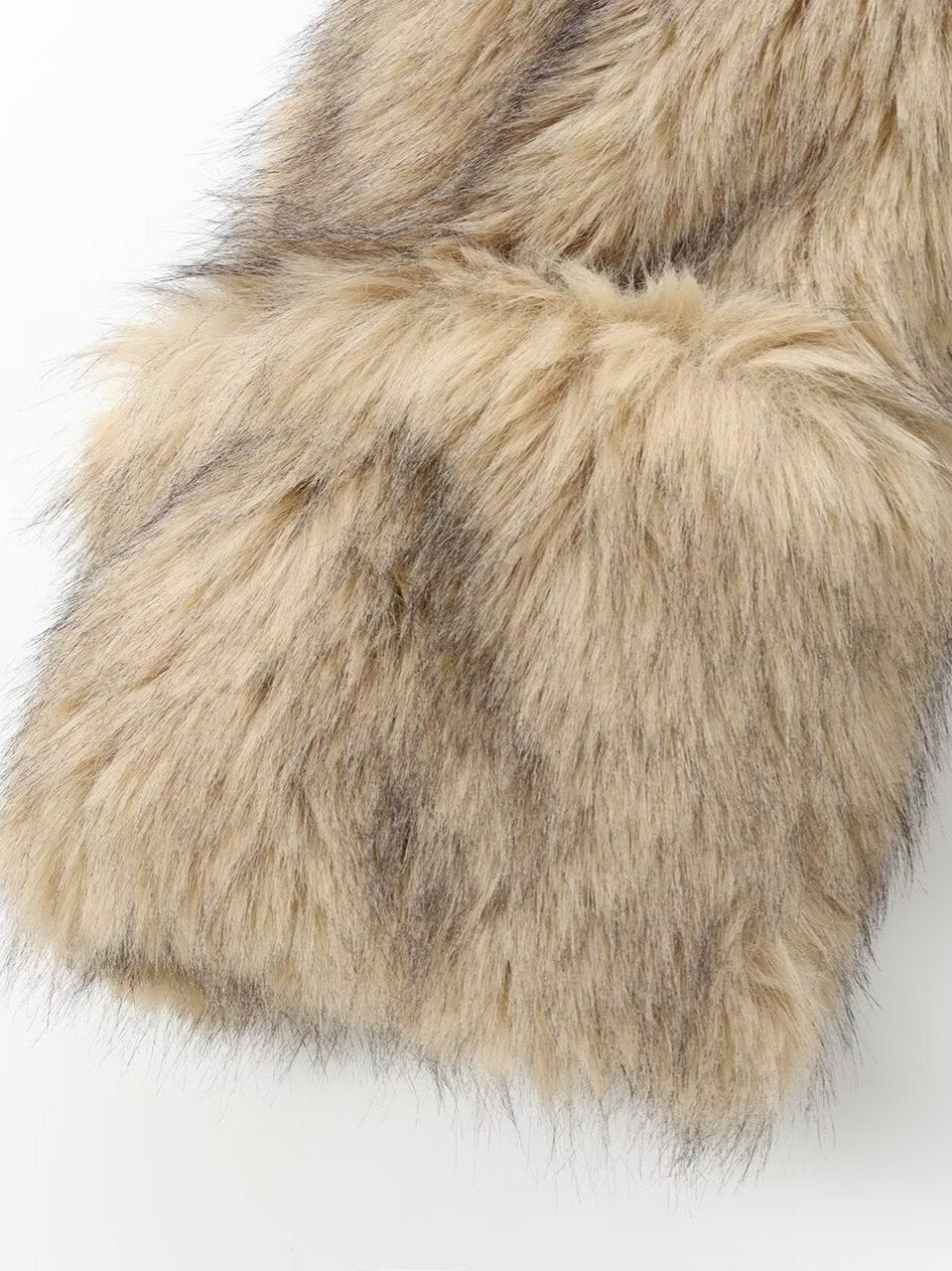 Faux Fur Pullover Top