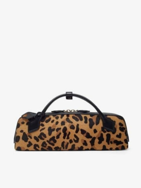 Leopard Brown Clutch
