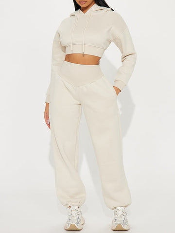 Hoodie Sweatshirt Jogger Set